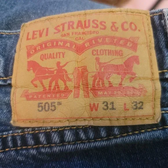 Levi's Men's 505 Denim Jeans - Picture 3 of 5